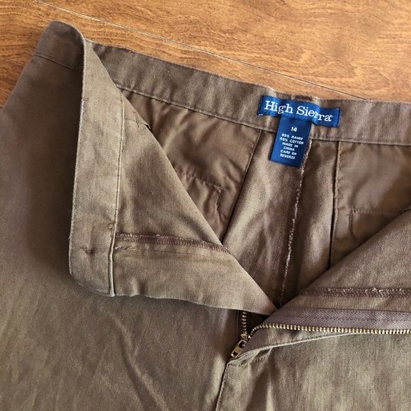 HIGH SIERRA Chocolate brown Basic Hi rise short - Picture 2 of 8